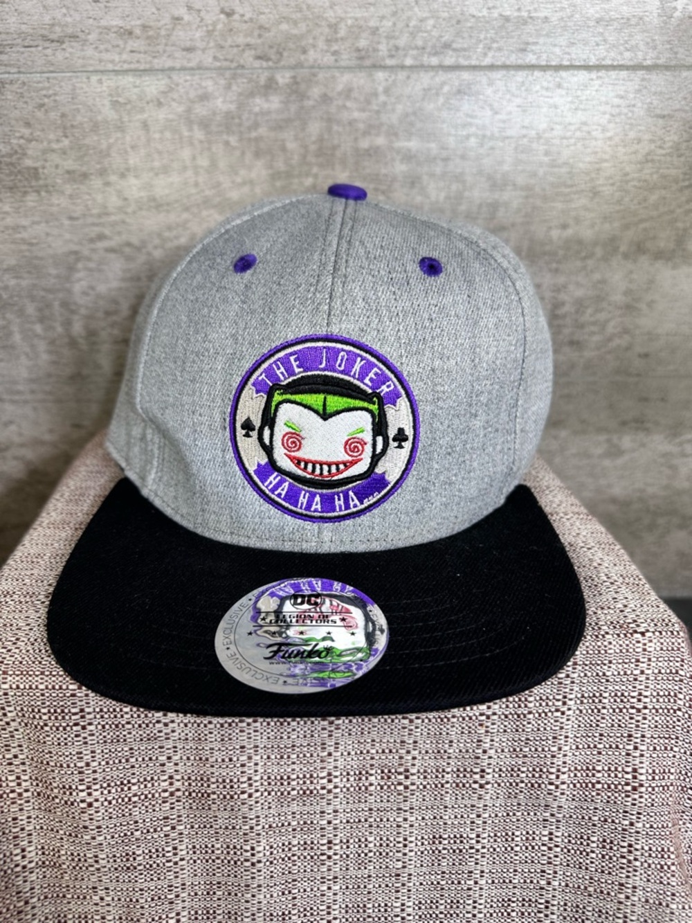 Funko Pop! DC Legion of Collectors The Joker Exclusive Snapback Hat